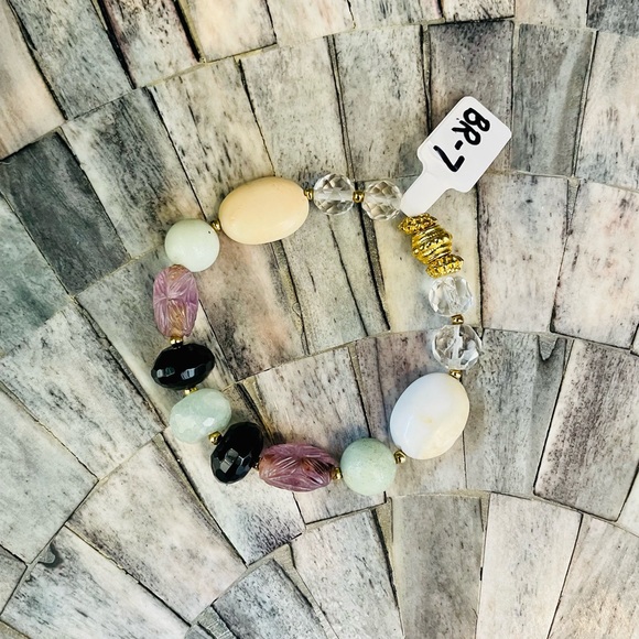 Multistone Multicolored Bracelet